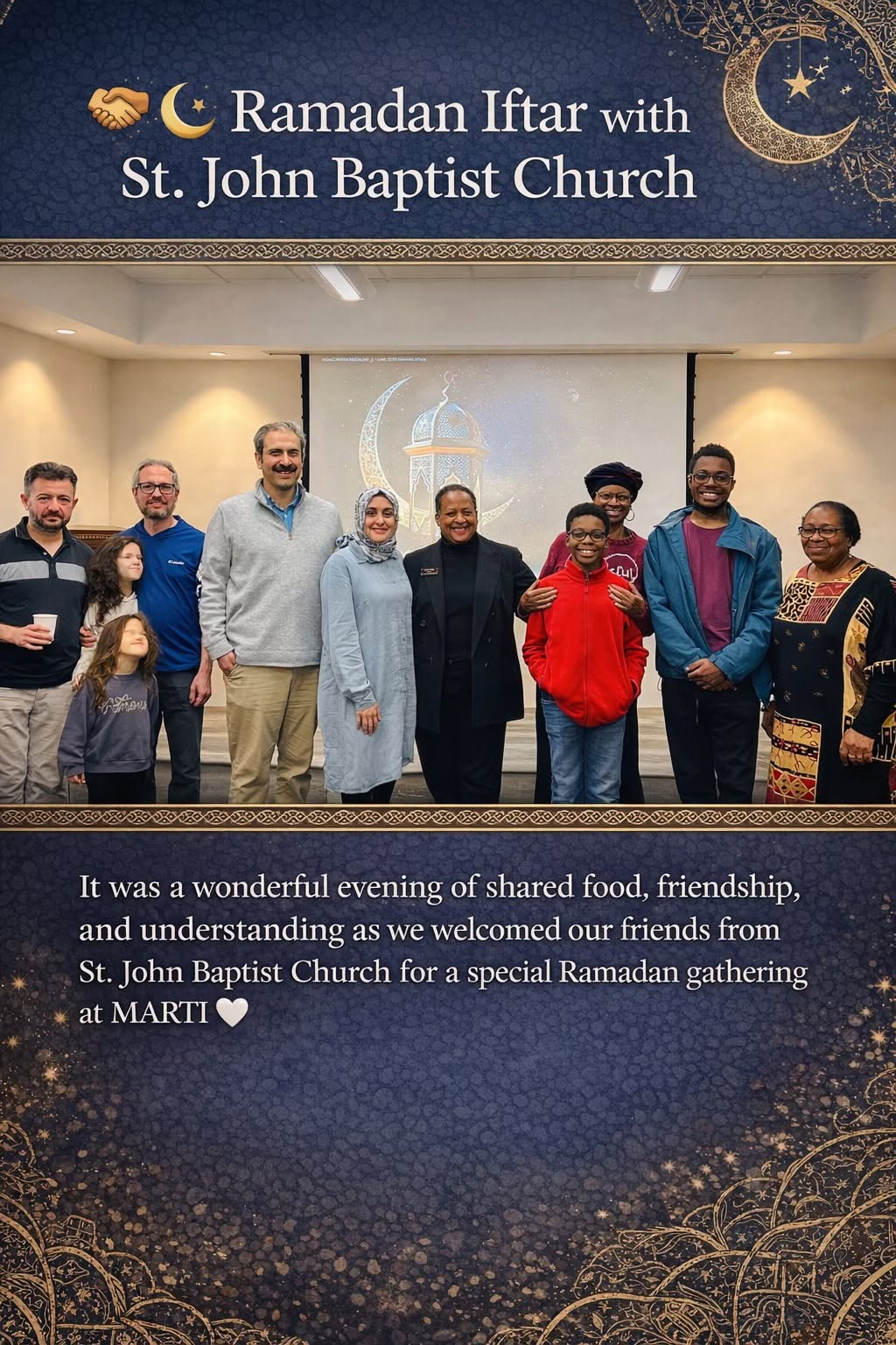 St John Baptist Church Iftar Dinner